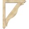 Ekena Millwork Funston Arts and Crafts Rough Sawn Bracket w/ Offset Brace, Douglas Fir, 6"W x 36"D x 44"H BKT0604X36X44FST03RDF - alternate 2